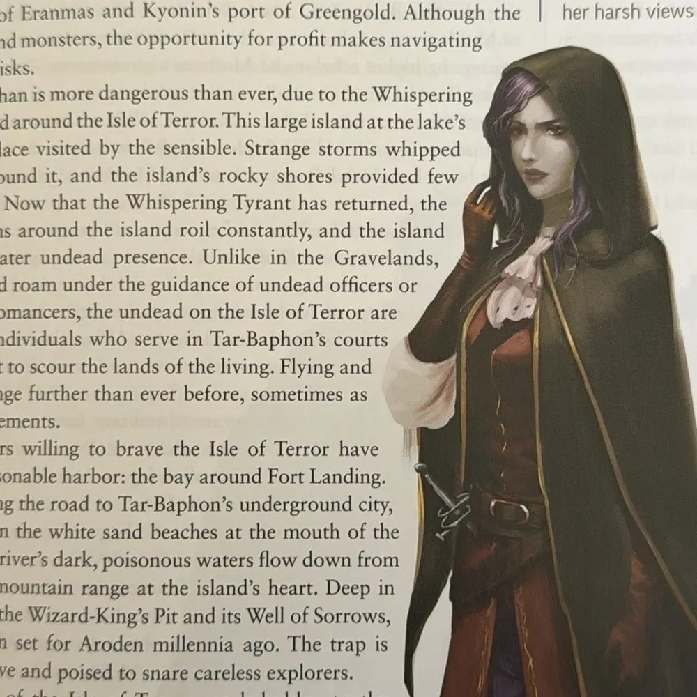 Pathfinder Lost Omens World Guide Hardcover Book & Map